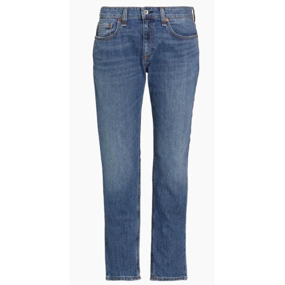 Rag & Bone‎ The Dre Slim Boyfriend Jeans Perry Wash Blue Skinny Denim Size 29